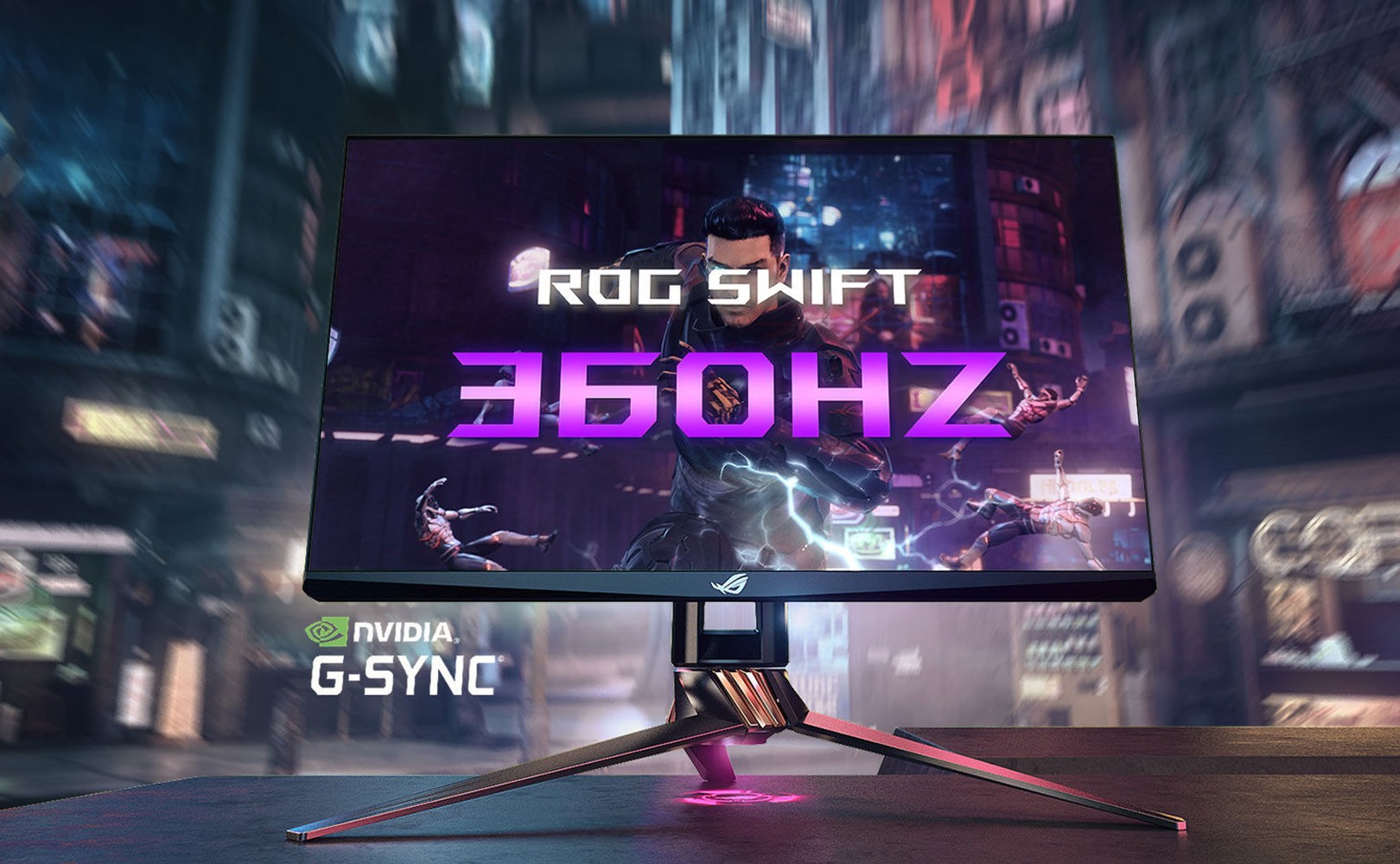 Asus ROG Swift 360Hz pierwszy monitor z odświeżaniem 360 Hz