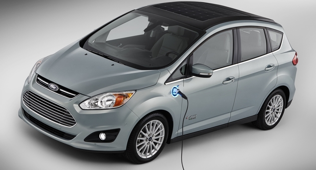 Ford CMax Solar Energi Concept samochód elektryczny z