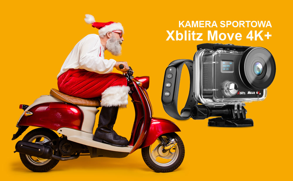 Konkurs - wygraj kamerę sportową Xblitz Move 4K Plus
