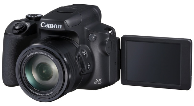 Canon Powershot SX70 HS ekran