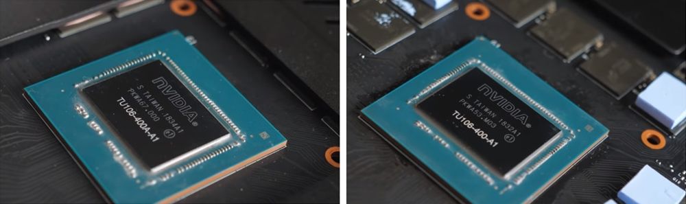 Nvidia Turing TU106-400A-A1 and TU106-400-A1