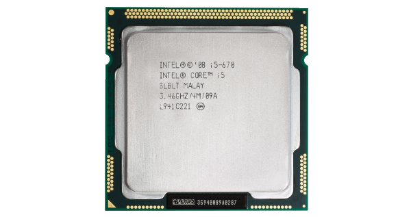 Intel Core i5 670