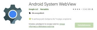 Android system WebView