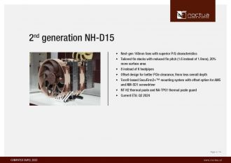 Noctua NH-D15 - Nuevos ventiladores