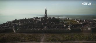 Скриншот из трейлера второго сезона сериала Ведьмак. Красивые пейзажи - сильная сторона сериала.