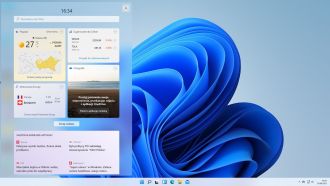 Windows 11 interface - widgets