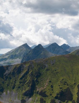 vista sui Monti Tatra