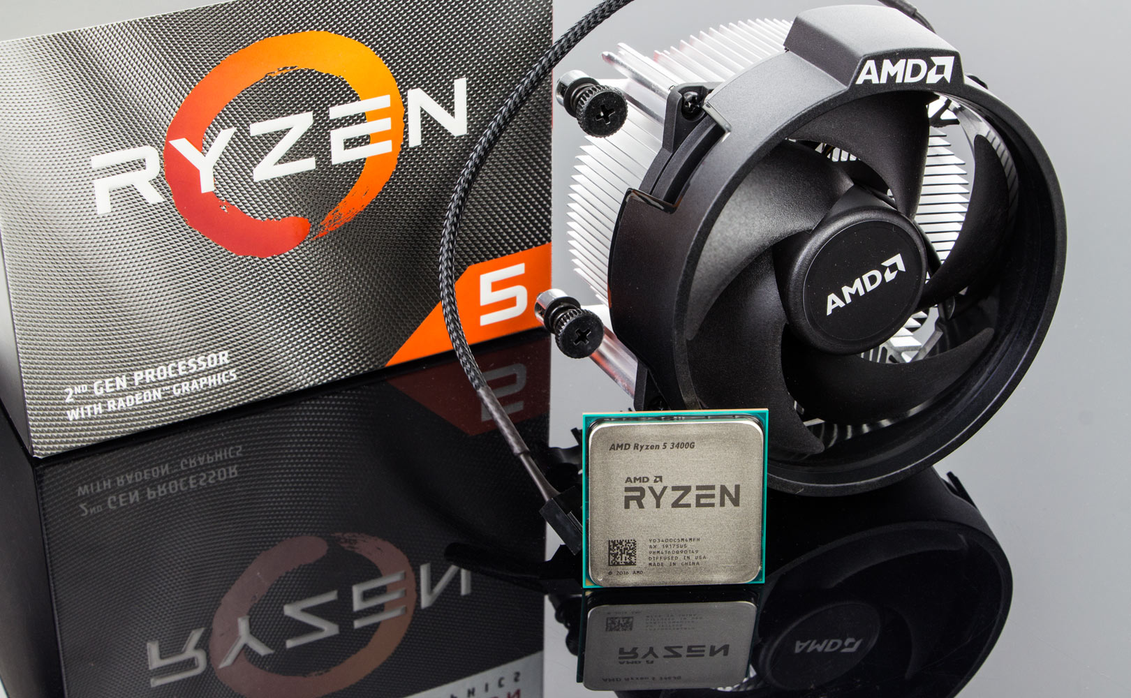 AMD Ryzen 5 3400G  test