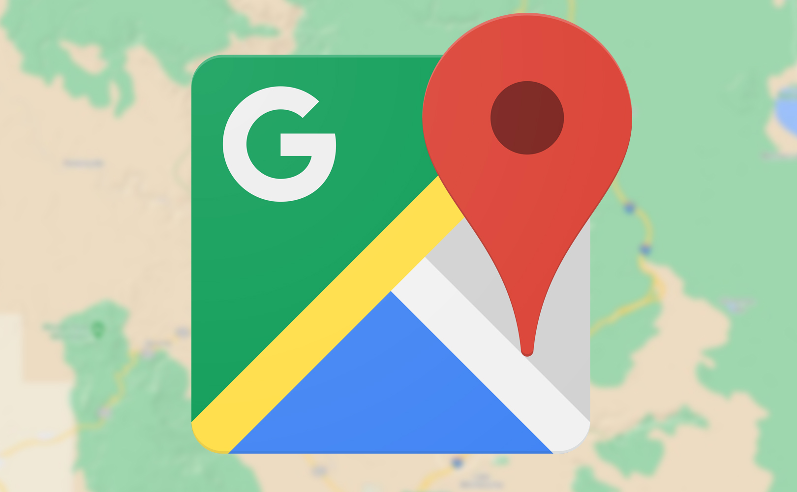 Google Maps старый логотип