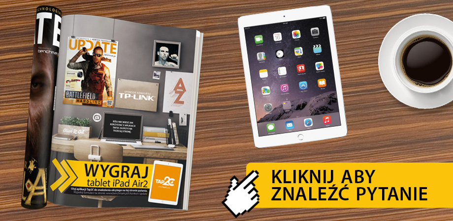 Konkurs 'wygraj tablet iPad Air2 od TP-Linka'