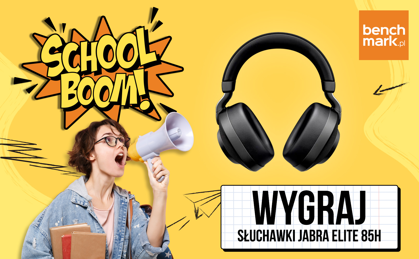 SchoolBoom2021 - wygraj słuchawki Jabra Elite 85h