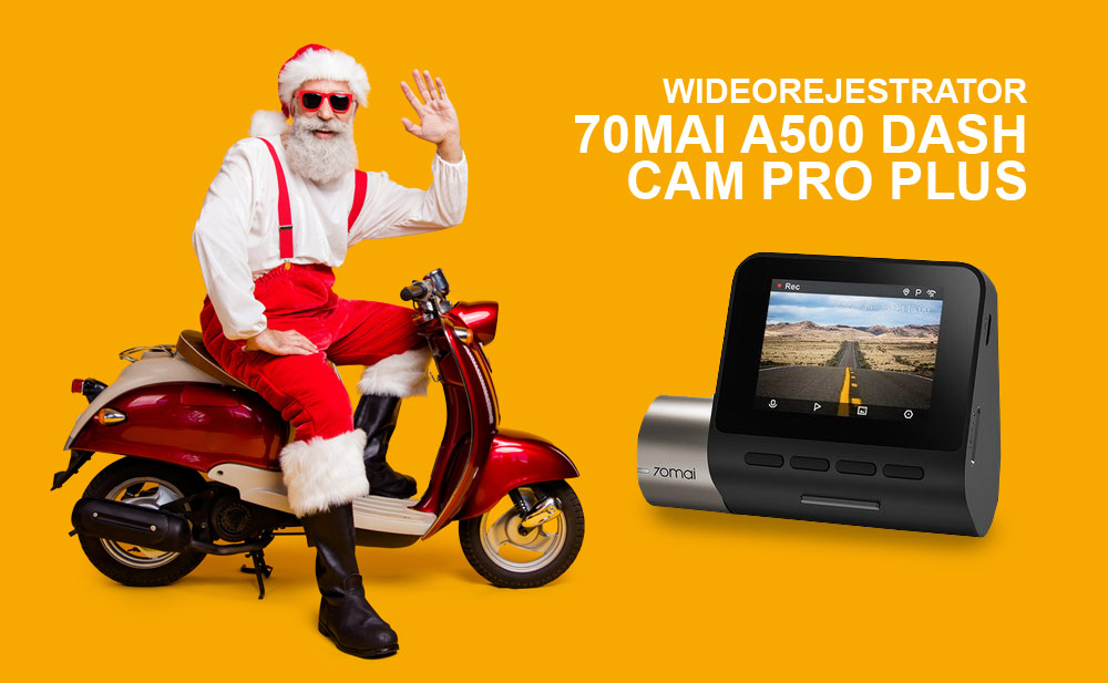 Konkurs - wygraj wideorejestrator 70mai A500 Dash Cam Pro Plus