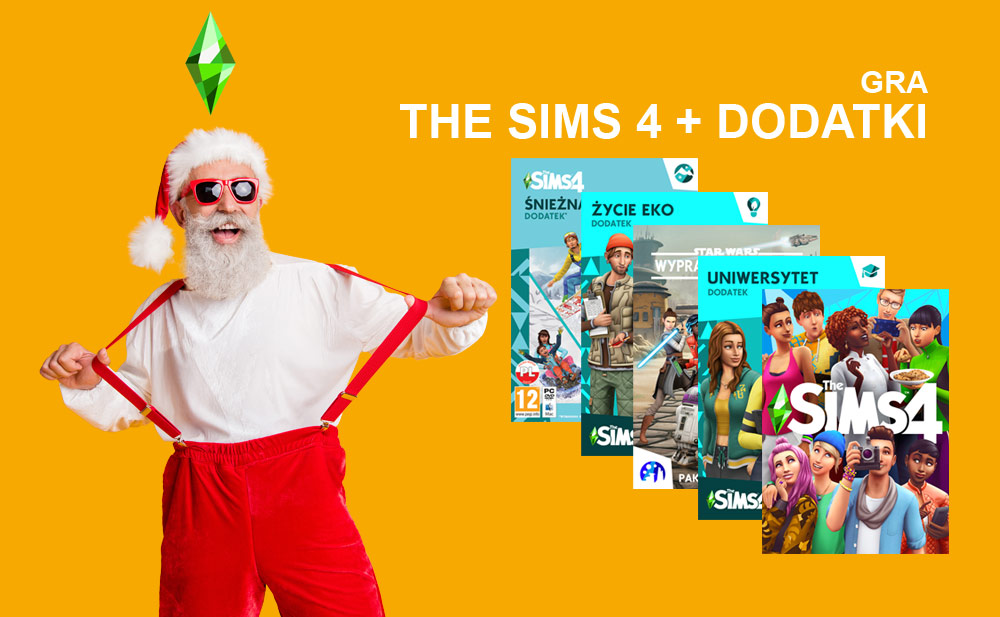 Konkurs - grę The Sims 4 + zestaw dodatków