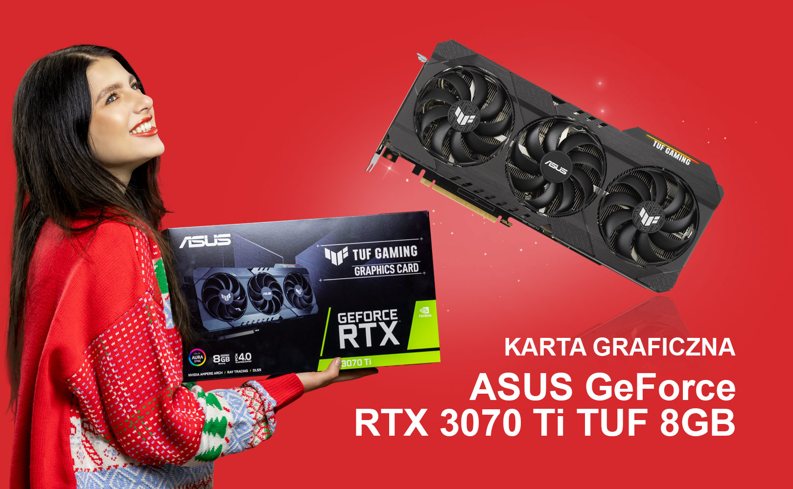 Konkurs - karta graficzna ASUS GeForce RTX 3070 Ti TUF 8GB